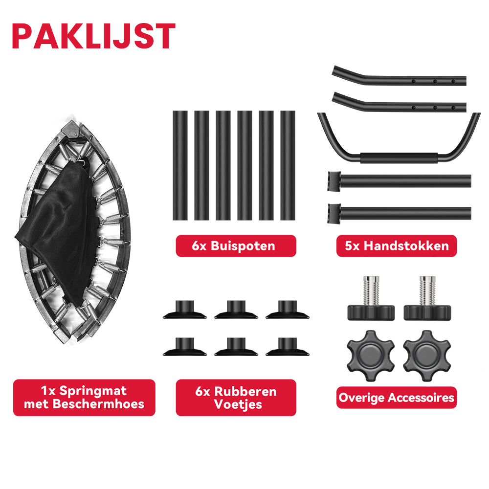 40-Inch Opvouwbare Trampoline