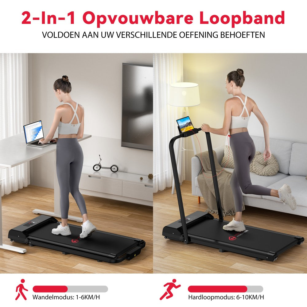 Loopband C1, Snelheid 1-10KM/H, 5% Handmatige Helling