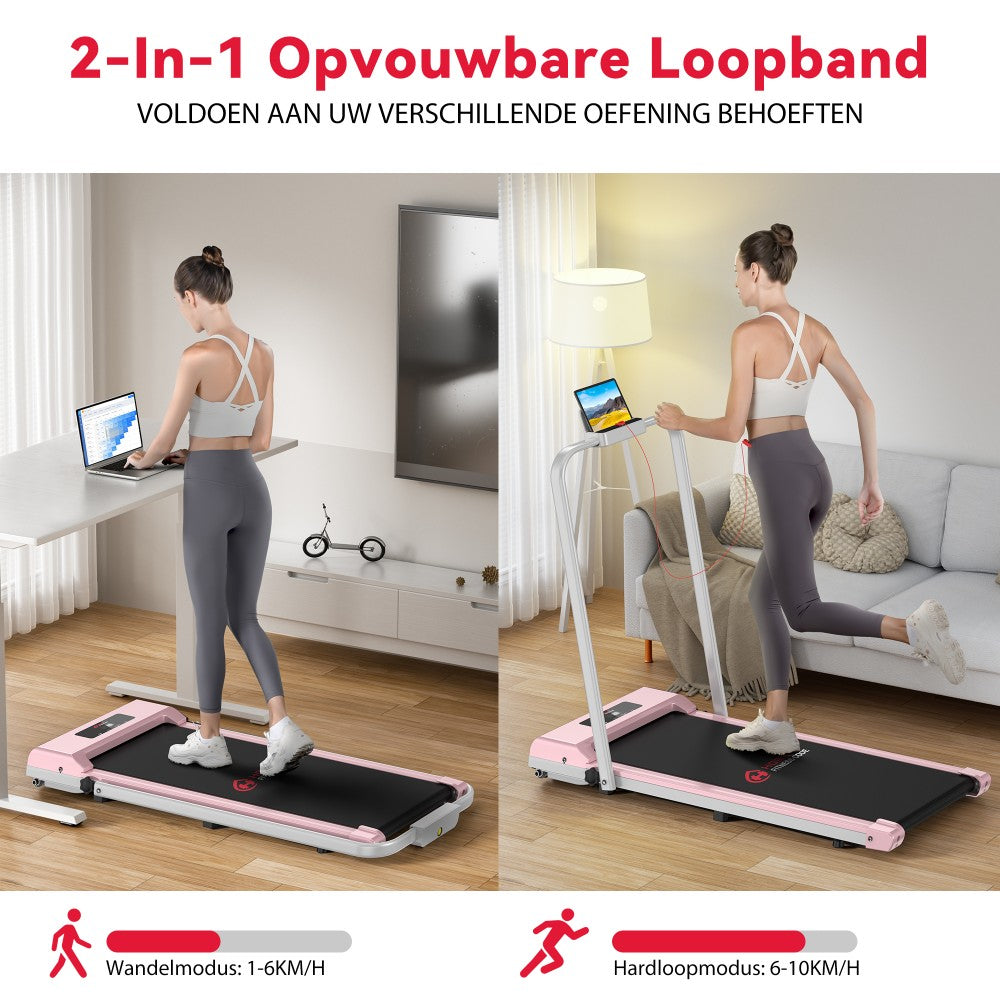 Loopband C1, Snelheid 1-10KM/H, 5% Handmatige Helling