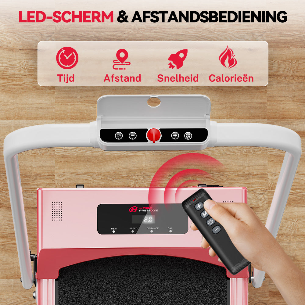 Opvouwbare Loopband C1, Snelheid 1-10KM/H, 5% Handmatige Helling