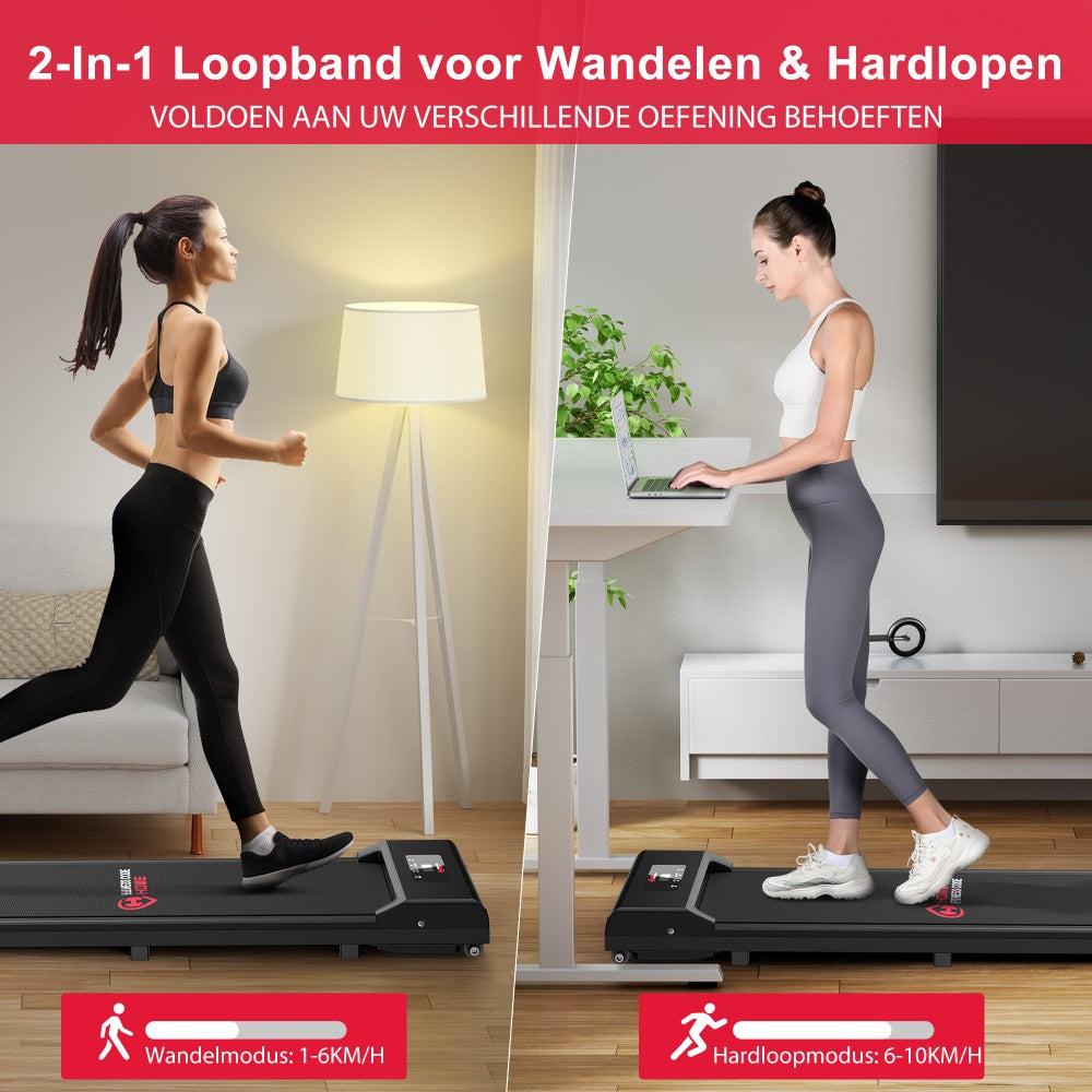 Loopband C1, Snelheid 1-10KM/H, 5% Handmatige Helling
