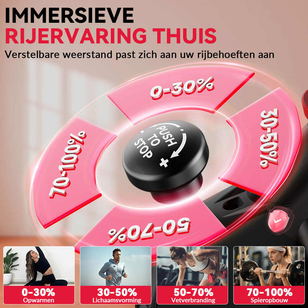 Stationaire Hometrainer (2025 Nieuwe Versie)