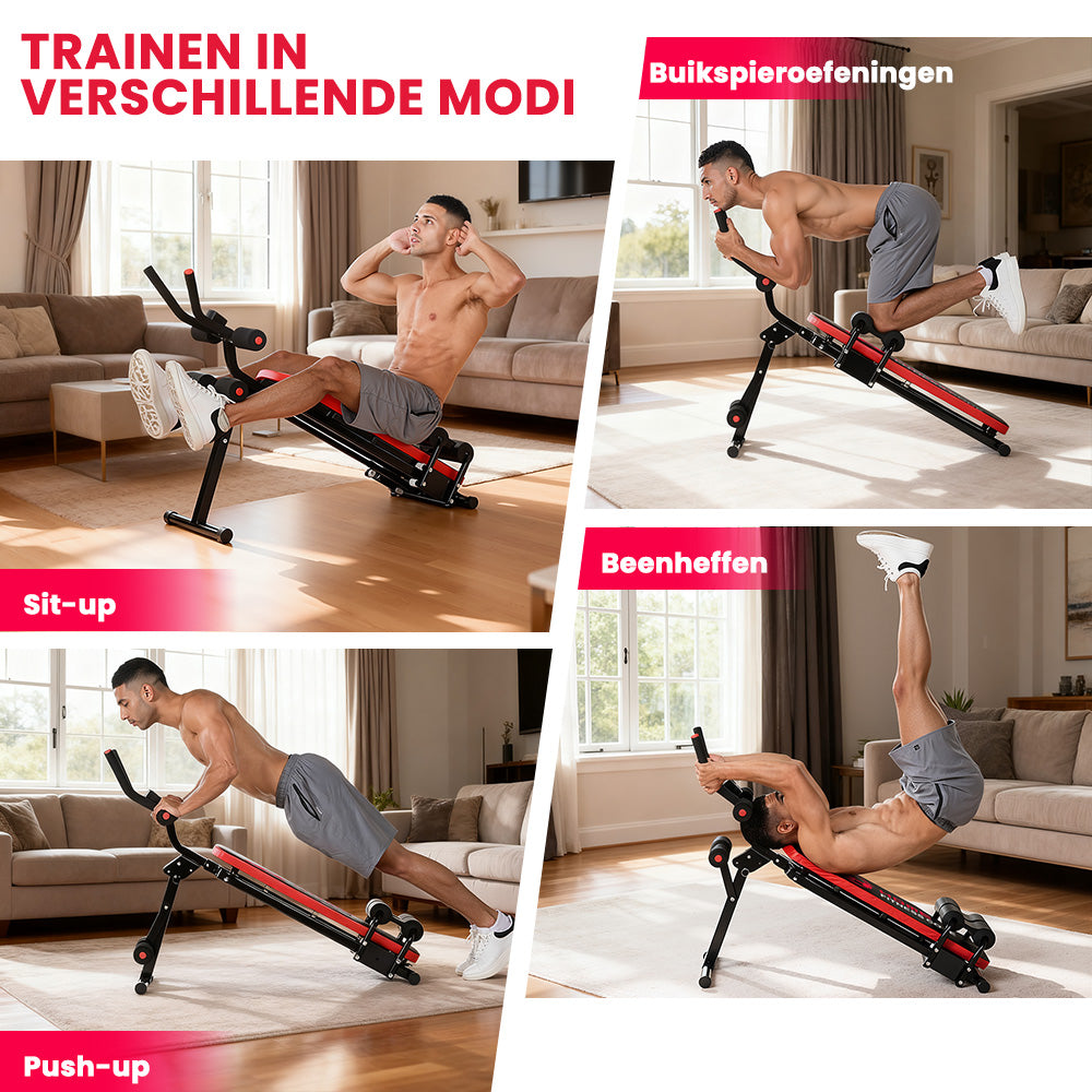 Opvouwbare Buikspier Oefenmachine