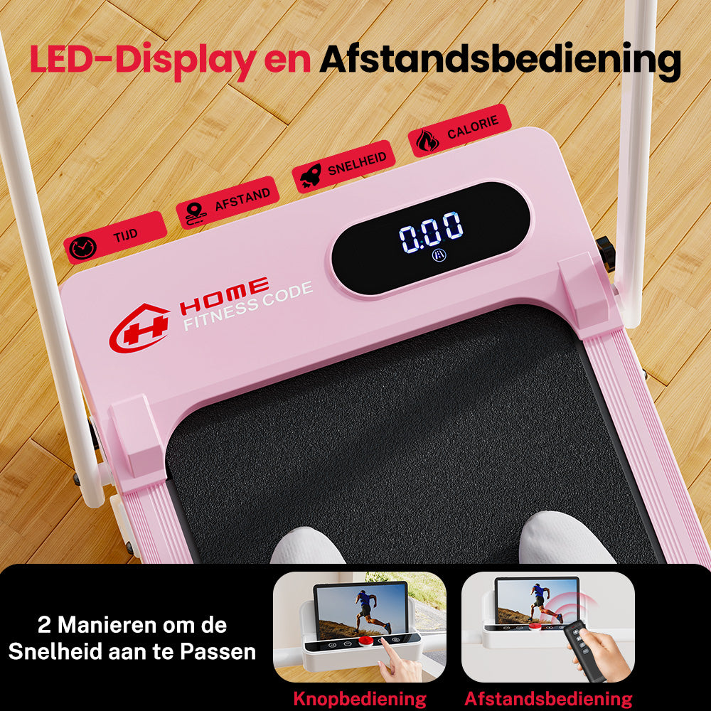 Loopband T7, Snelheid 1-6KM/H, 5% Handmatige Helling