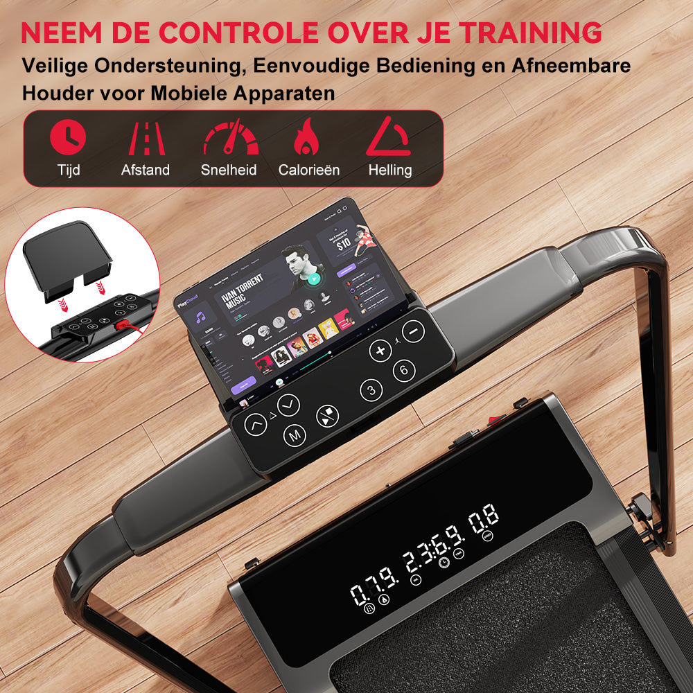 Loopband Y3 met Borstelloze Motor, 12% Automatische Hellingshoek