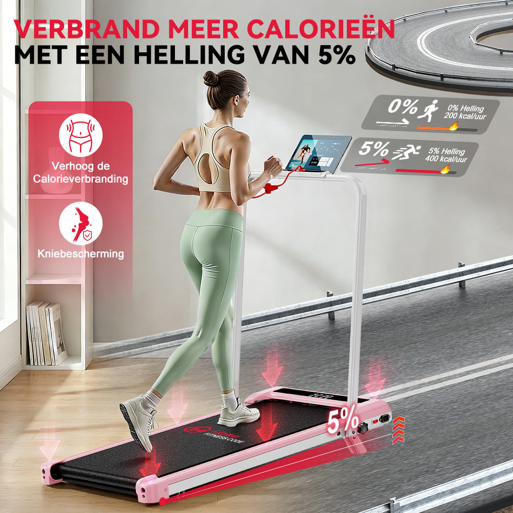 Loopband Z3 met Borstelloze Motor, Snelheid 1-6 km/u, 5% Handmatige Helling