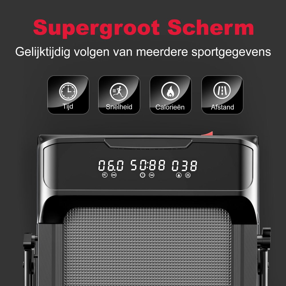 Loopband Q2 Pro, Snelheid 1-10KM/H