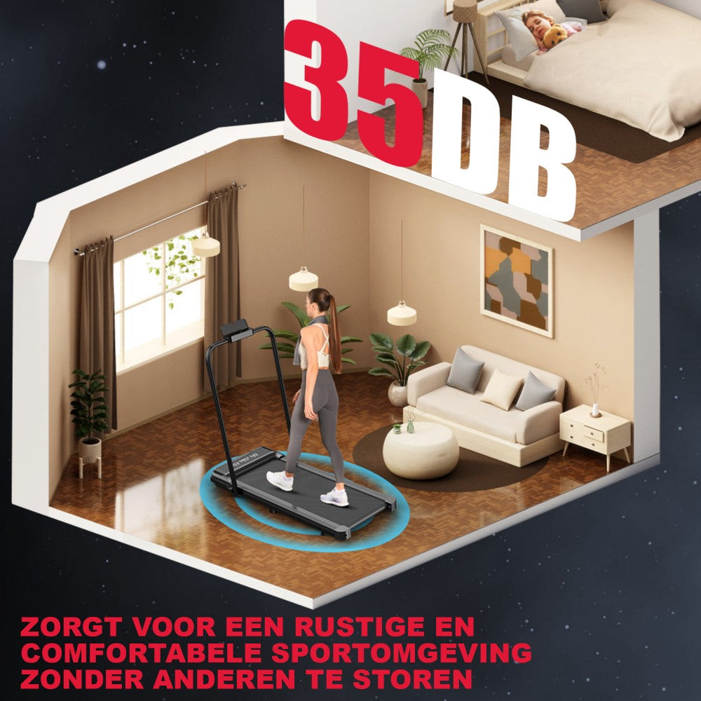 Loopband Q2 Pro, Snelheid 1-10KM/H