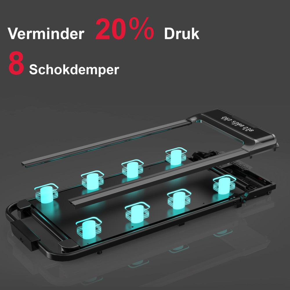 Loopband Q2 Pro, Snelheid 1-10KM/H