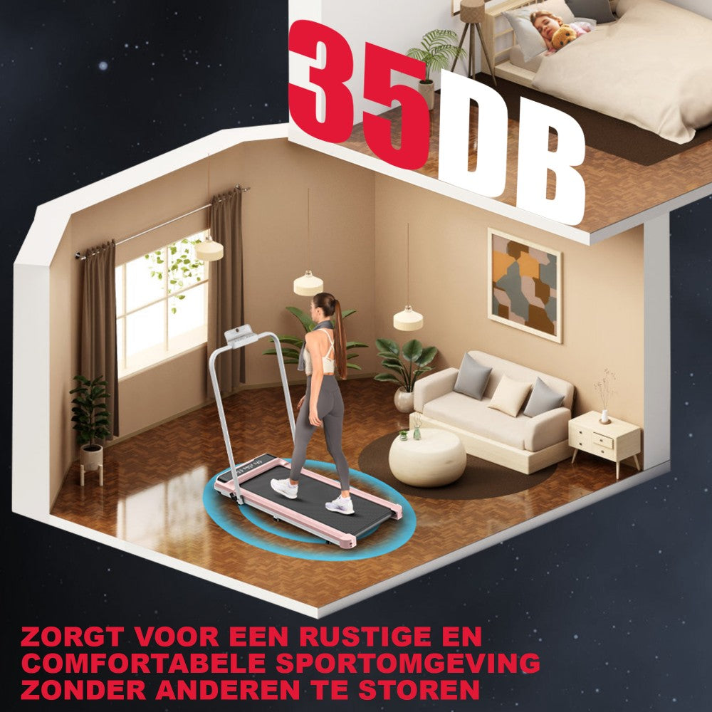 Loopband Q2 Pro, Snelheid 1-10KM/H