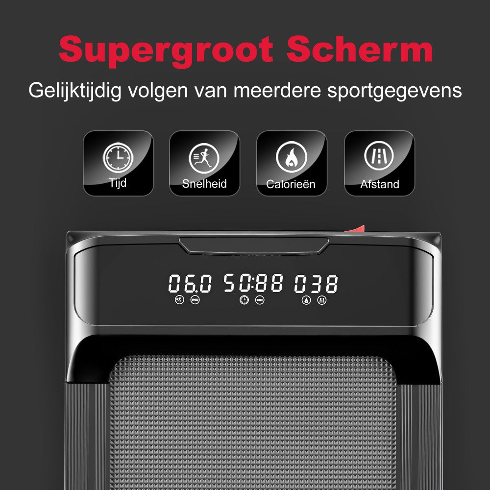 Loopband Q2 Pro, Snelheid 1-10KM/H