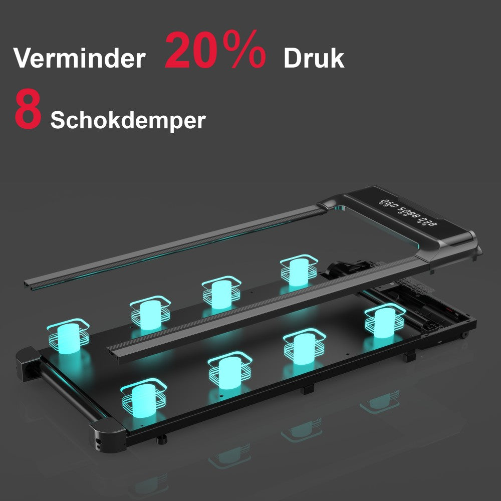 Loopband Q2 Pro, Snelheid 1-10KM/H