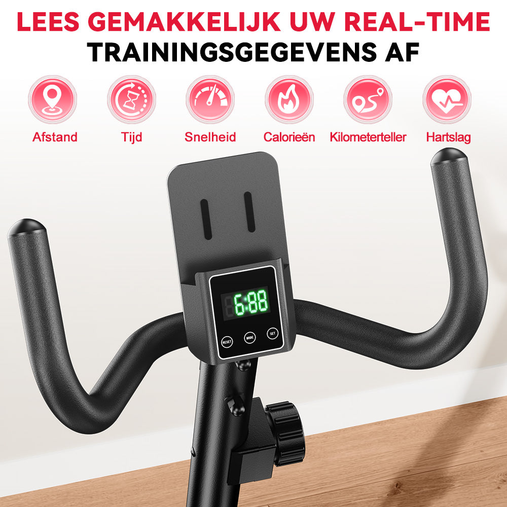 Ligfiets X1, 16 Weerstandsniveaus