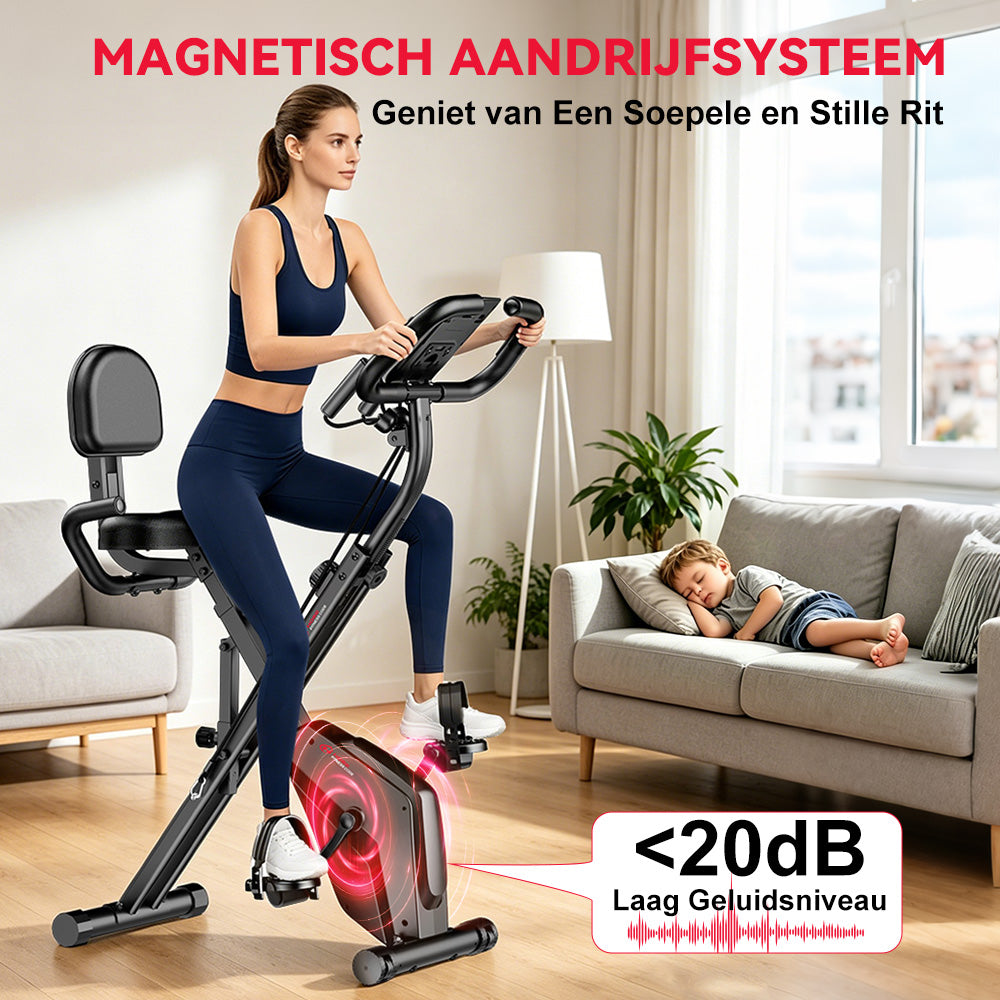 Opvouwbare Hometrainer, Magnetische Weerstand