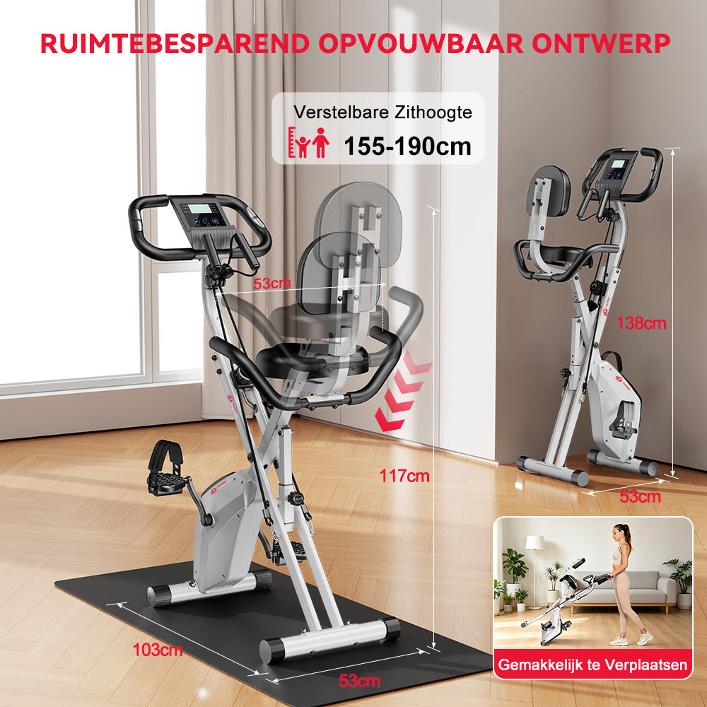 Opvouwbare Hometrainer, Magnetische Weerstand