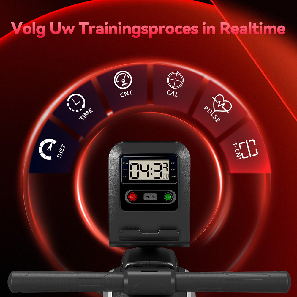 Magnetische Roeimachine, Weerstand 16 Niveaus