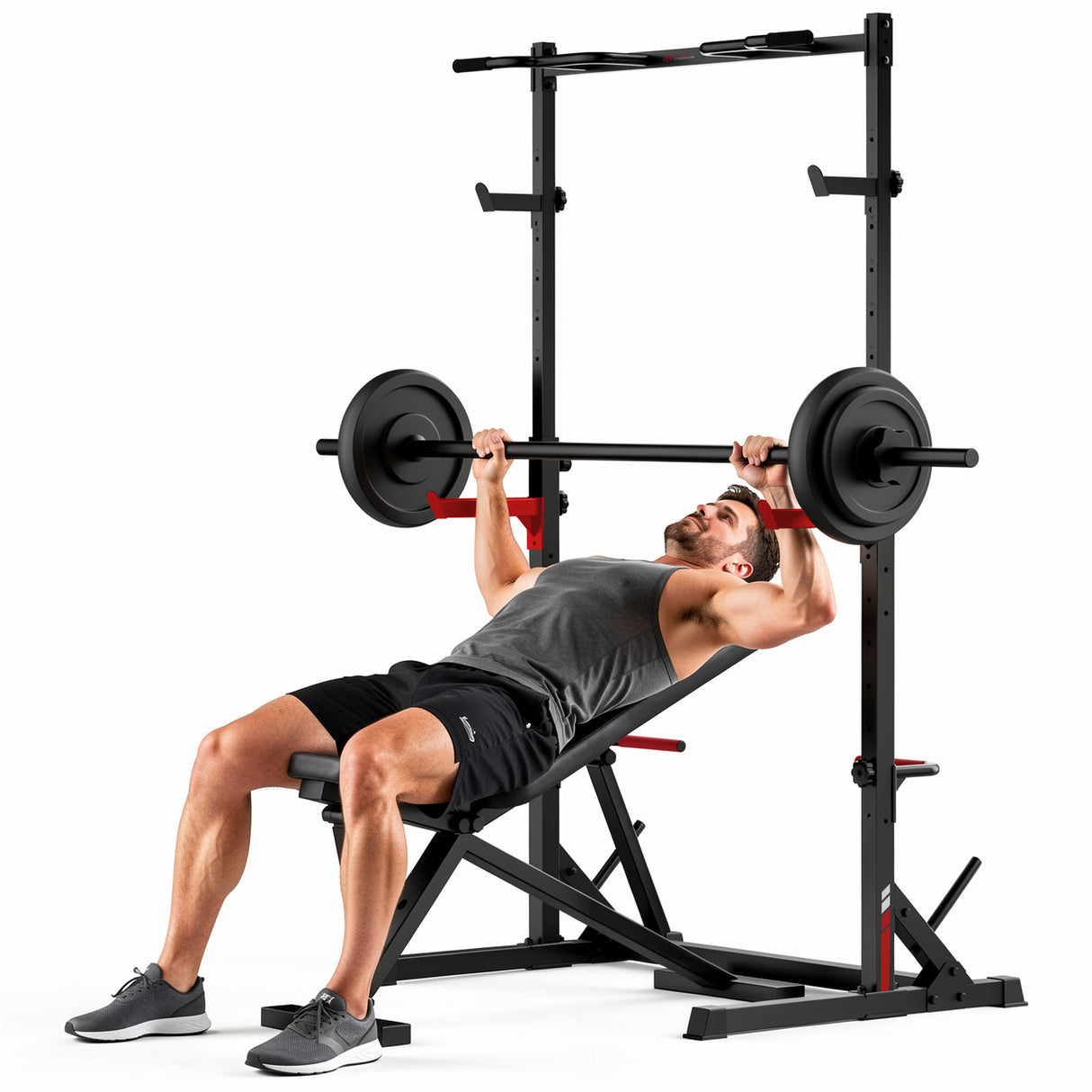 Halve Squat-Rek met Optrekstang