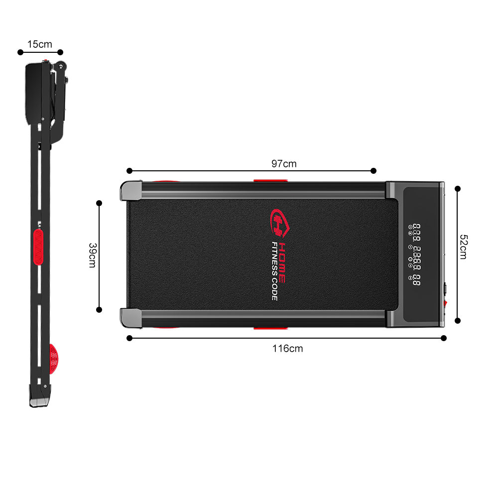 Loopband Y3 met Borstelloze Motor, 12% Automatische Hellingshoek