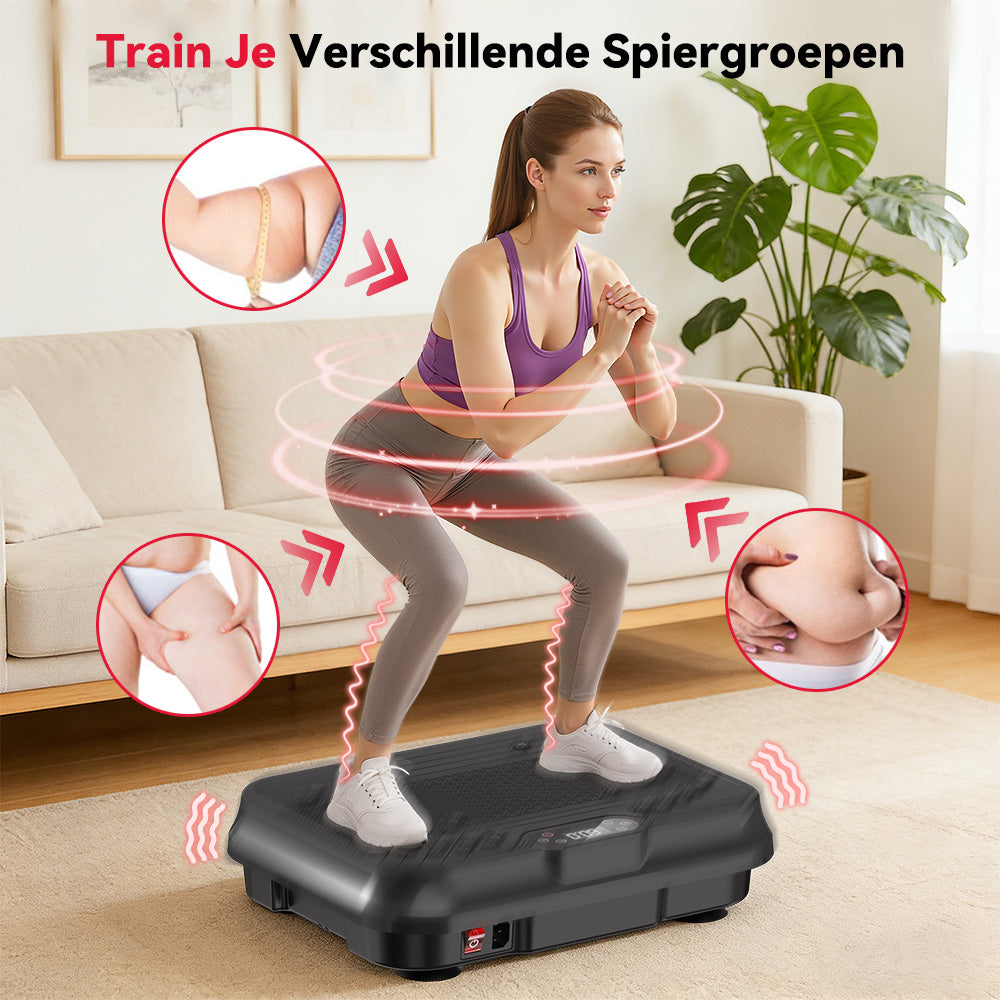 Fitness Trilplaat F1, 250 Intensiteitsniveaus