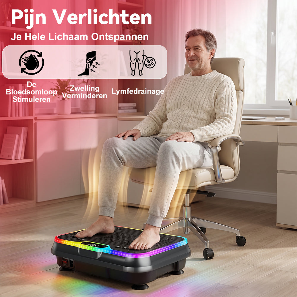 Fitness Trilplaat F1, 250 Intensiteitsniveaus