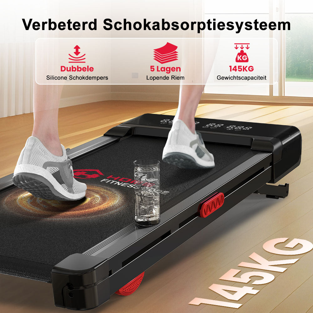 Loopband Y1 met 0-12% Automatische Helling, Snelheid 1-10 KM/H