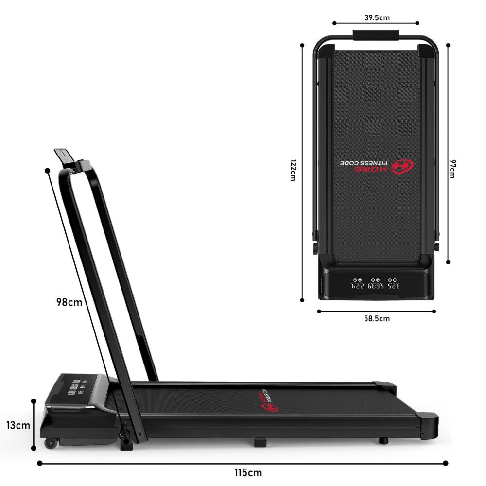 Opvouwbare Loopband Q2 Pro, Snelheid 1-10KM/H