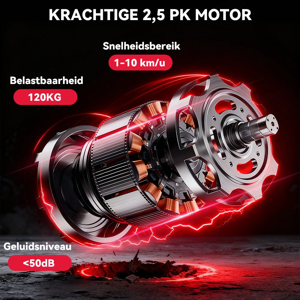 Loopband C1, Snelheid 1-10KM/H, 5% Handmatige Helling