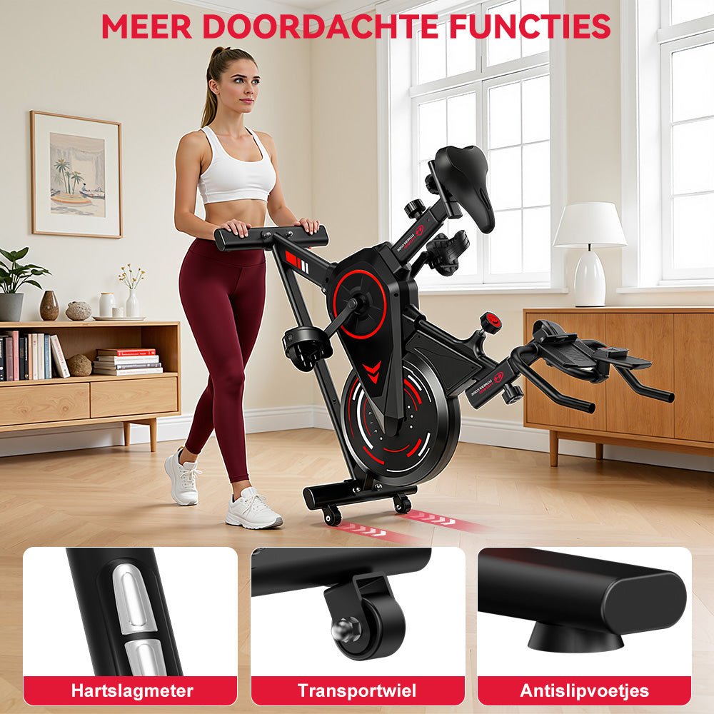 Stationaire Hometrainer C1, Vliegwiel 6 kg