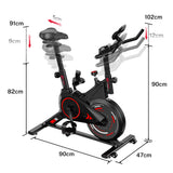 Stationaire Hometrainer C1, Vliegwiel 6 kg
