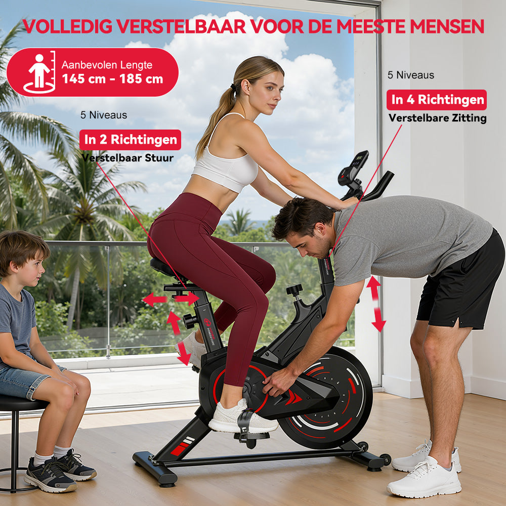 Stationaire Hometrainer C1, Vliegwiel 6 kg