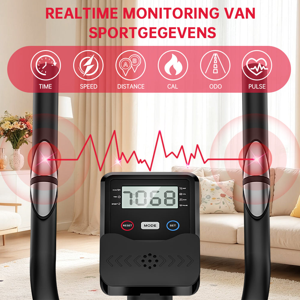 Elliptische Machine E200, 16-Niveau Magnetische Weerstand