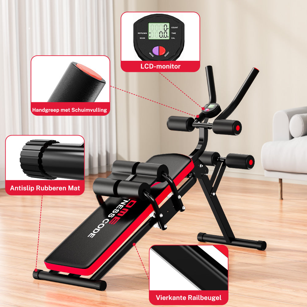 Opvouwbare Buikspier Oefenmachine