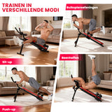 Opvouwbare Buikspier Oefenmachine