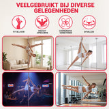 In Hoogte Verstelbare Danspaal voor Fitness
