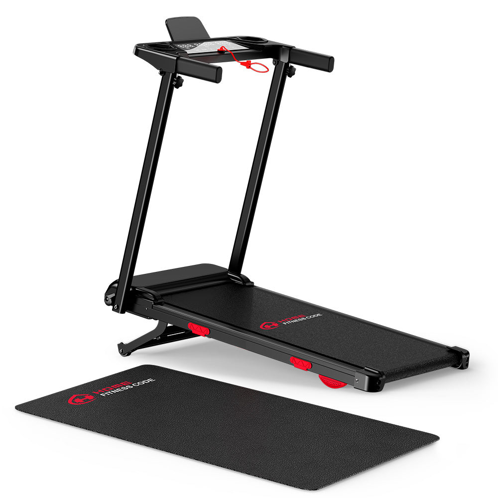 Opvouwbare Loopband Q5 met Helling, Borstelloze Motor, Snelheid 1-12km/u