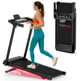 Opvouwbare Loopband Q5 met Helling, Borstelloze Motor, Snelheid 1-12km/u