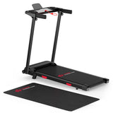 Opvouwbare Loopband Q5 met Helling, Borstelloze Motor, Snelheid 1-12km/u