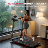 Opvouwbare Loopband Q5 met Helling, Borstelloze Motor, Snelheid 1-12km/u