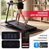 Opvouwbare Loopband Q5 met Helling, Borstelloze Motor, Snelheid 1-12km/u
