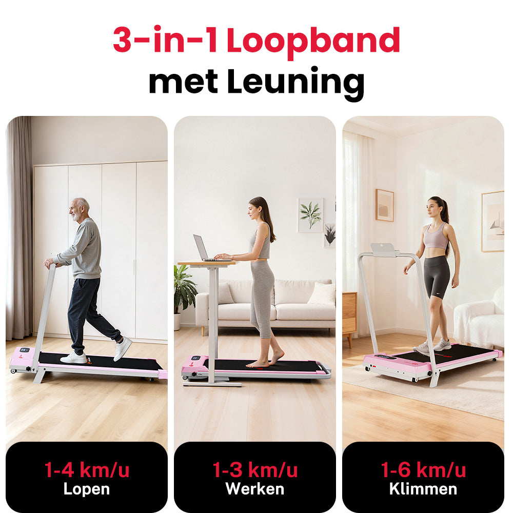 Loopband T7, Snelheid 1-6KM/H, 5% Handmatige Helling