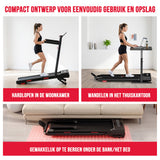 Opvouwbare Loopband Y5 met Borstelloze Motor, 0%-15% Automatische Hellingshoek