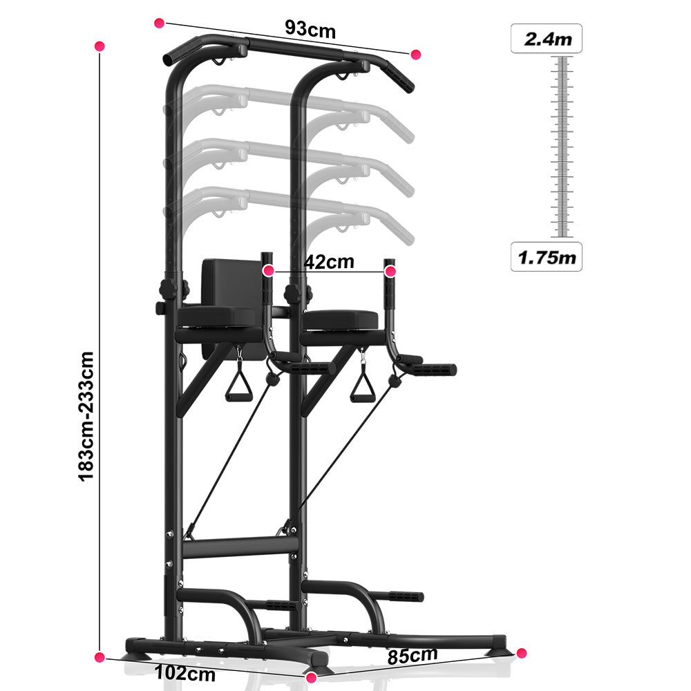 Power Tower Dipstation Optrekstang