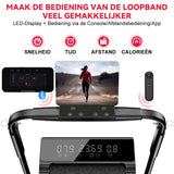 Loopband Q2 Pro met 5% Handmatige Helling, Snelheid 1-10 km/u (Nieuwe Versie)