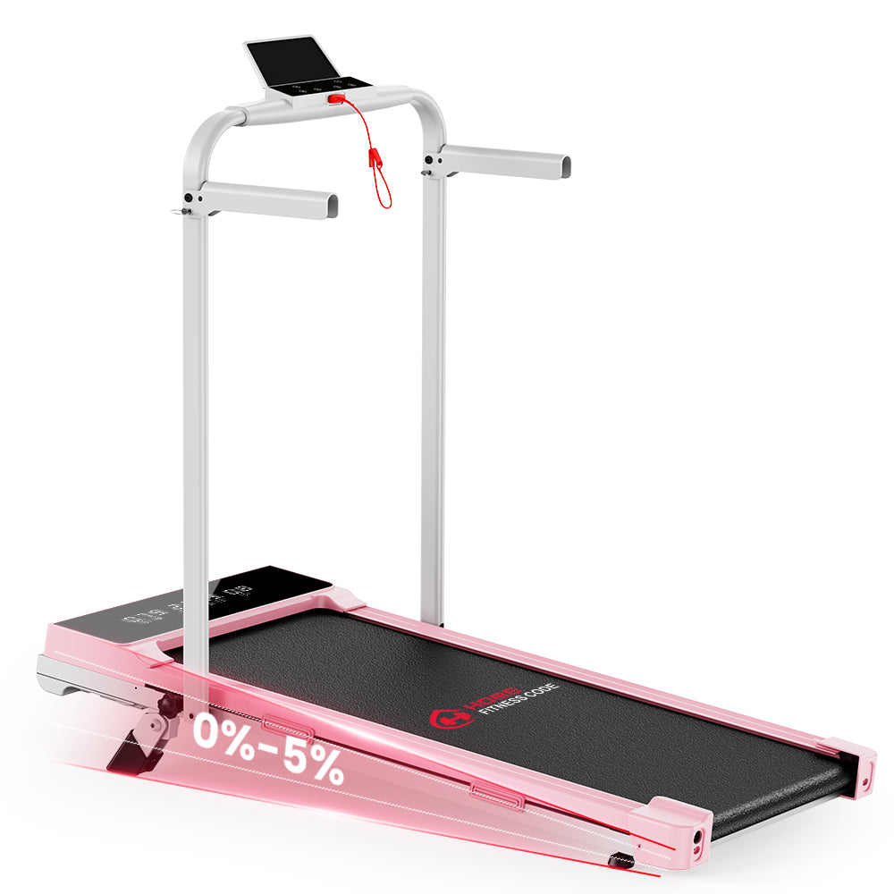Loopband Q2 Pro met 5% Handmatige Helling, Snelheid 1-10 km/u (Nieuwe Versie)