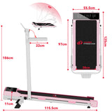 Loopband Q2 Pro met 5% Handmatige Helling, Snelheid 1-10 km/u (Nieuwe Versie)