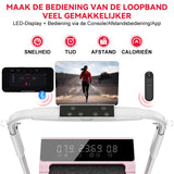 Loopband Q2 Pro met 5% Handmatige Helling, Snelheid 1-10 km/u (Nieuwe Versie)