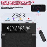 Loopband Q2 Pro met 5% Handmatige Helling, Snelheid 1-10 km/u (Nieuwe Versie)