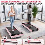 Loopband Q2 Pro met 5% Handmatige Helling, Snelheid 1-10 km/u (Nieuwe Versie)