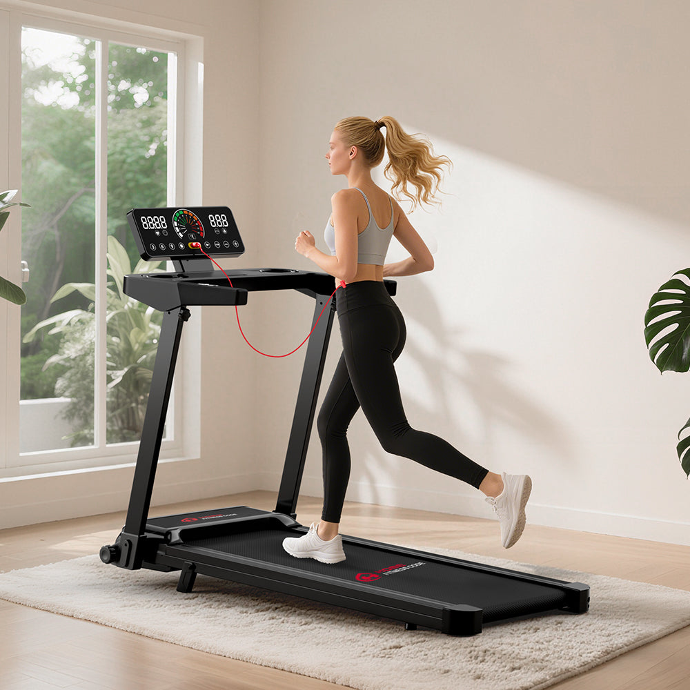 Opvouwbare Loopband Q8, Snelheid 1-12KM/H, Handmatige Helling van 5%