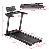 Opvouwbare Loopband Q8, Snelheid 1-12km/u, Handmatige Helling van 5%